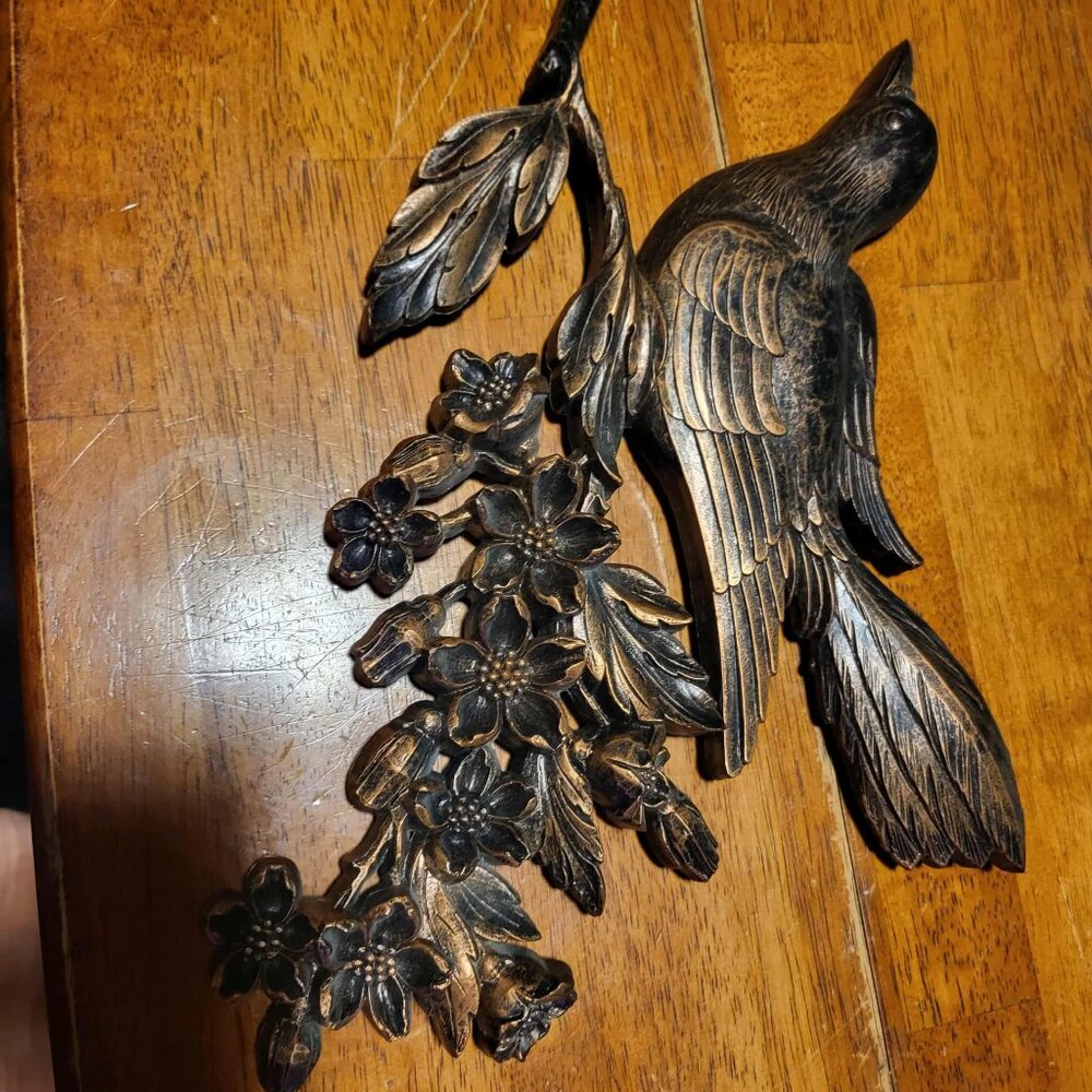 CopperCraft Guild Songbird on a branch~so adorable, rustic and lovely